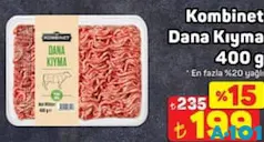 KOMBİNET DANA KIYMA 400 G KOMBİNET DANA KIYMA 400 G